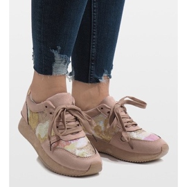 Tênis esportivos rosa T025 2