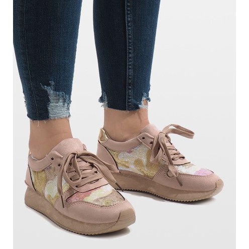 Tênis esportivos rosa T025 1