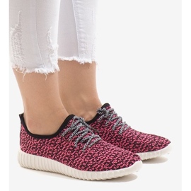 Sapatos esportivos rosa MH-17 1