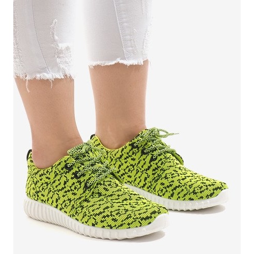 Calçados esportivos verdes JX-65 1