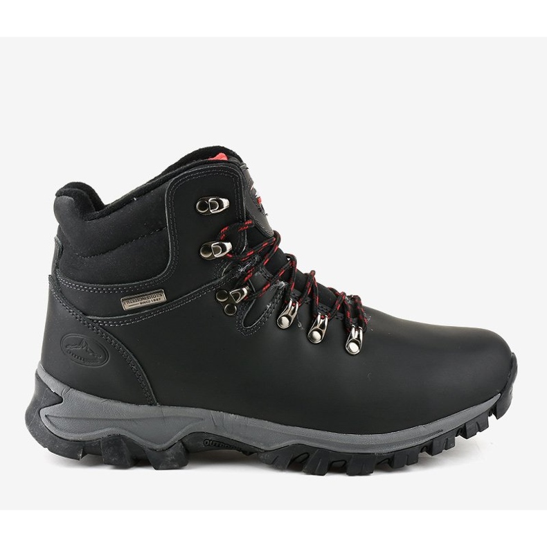 Botas de neve pretas com isolamento de MXC-7587L preto 1 Botas de neve pretas com isolamento de MXC-7587L preto 1