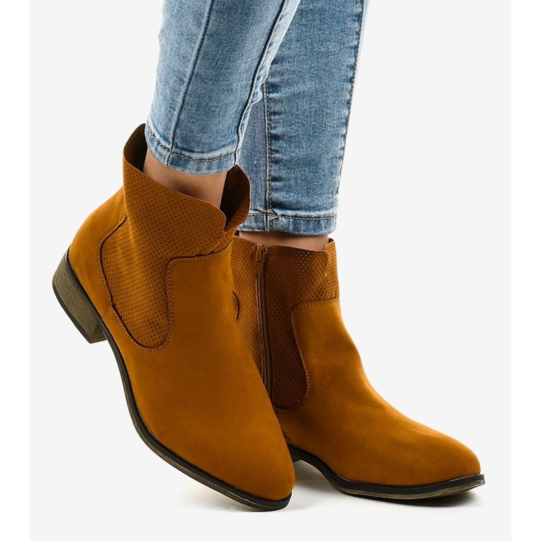 Botas de cowboy marrom 22M castanho 1