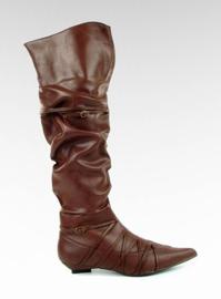 Mosqueteiros marrons 5832-1 femininos marrom 1