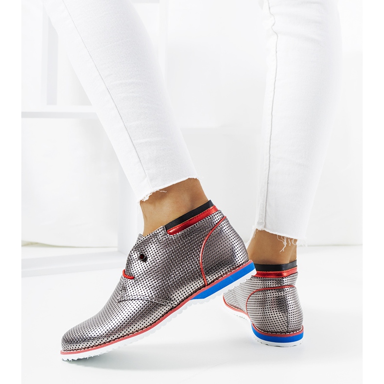 BM Sapatos de jazz prateados clássicos JFL654-2 prata 2 BM Sapatos de jazz prateados clássicos JFL654-2 prata 2