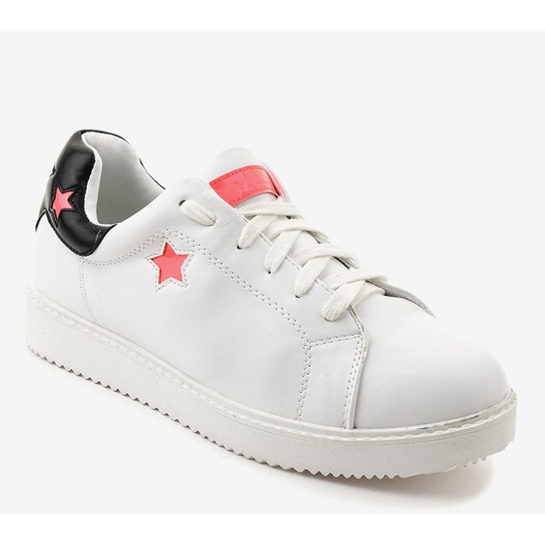 Tênis brancos ricamente decorados 2189-23 preto 1