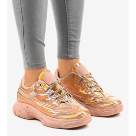 Tênis rosa Z-9781 1 Tênis rosa Z-9781 1