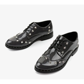 Sapatos femininos cinza C18-37117 1