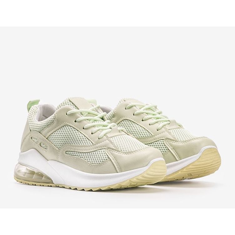 Sapatos esportivos femininos verdes Alize 1