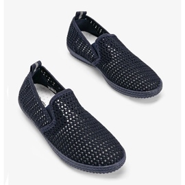 Tênis aberto Mallory azul marinho 1