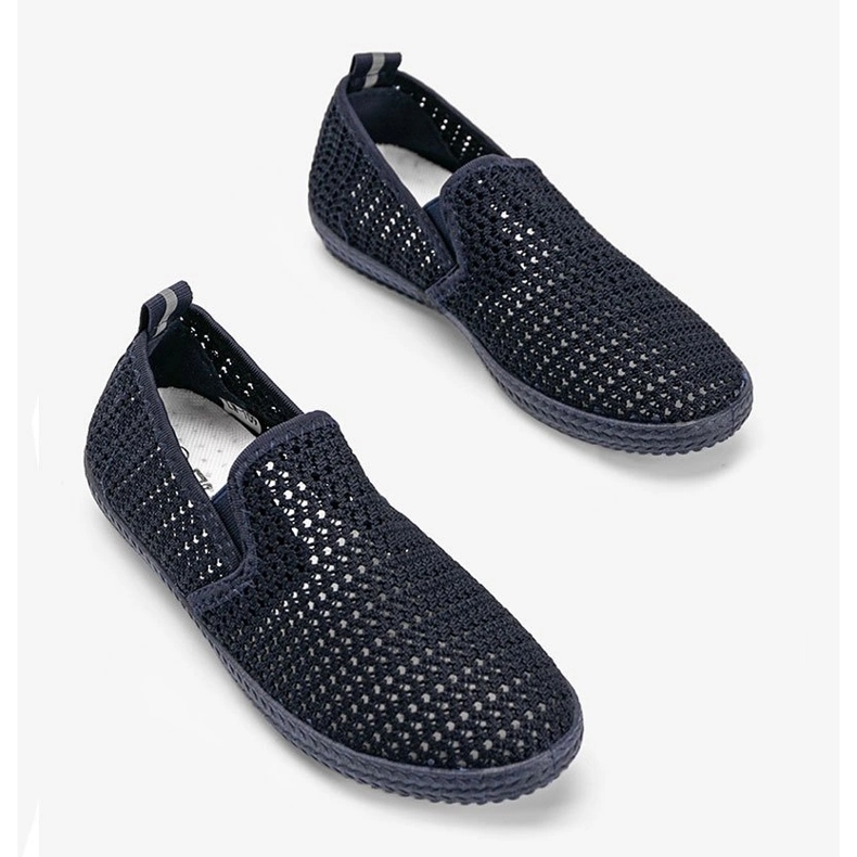 Tênis aberto Mallory azul marinho 1