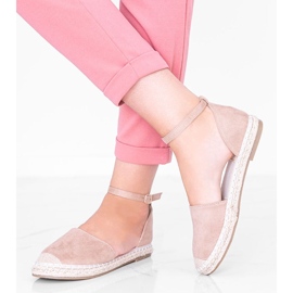 Sandálias alpercatas bege Chloe Star 1