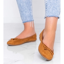 Bailarinas castanhas com arco Angelina marrom 1