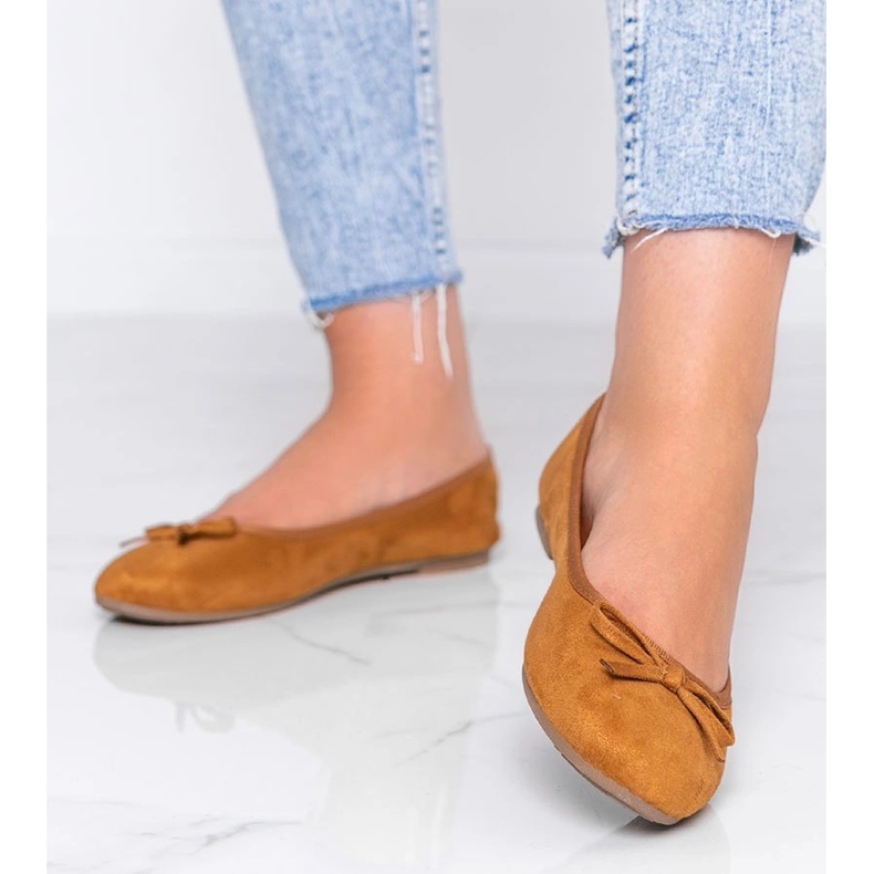 Bailarinas castanhas com arco Angelina marrom 1