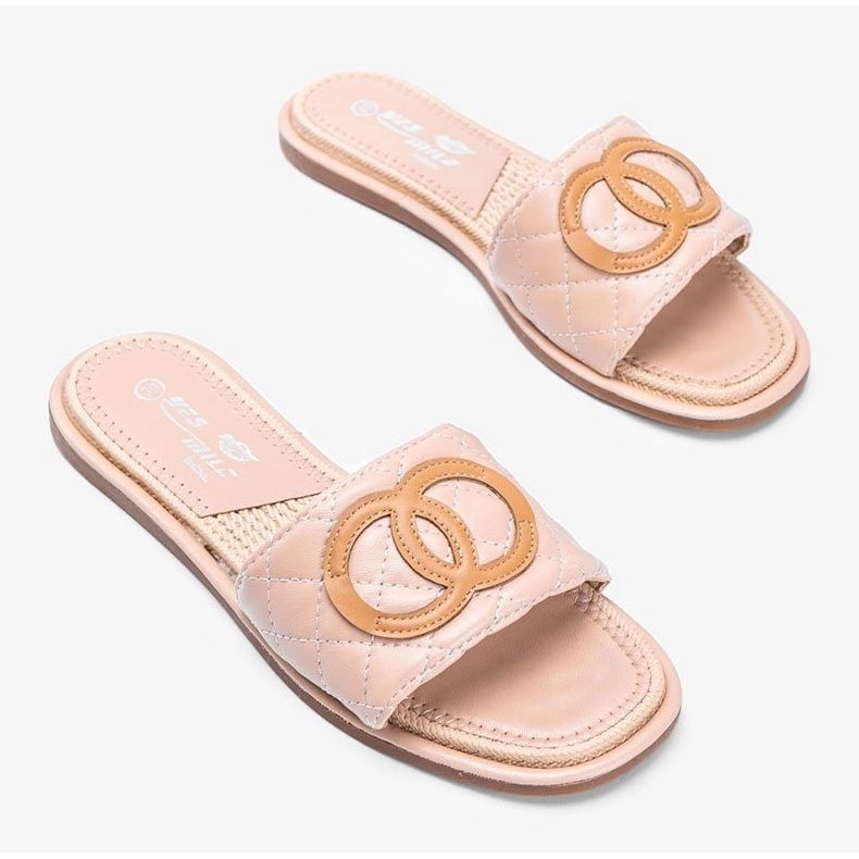 Chinelos femininos ypsy bege 1