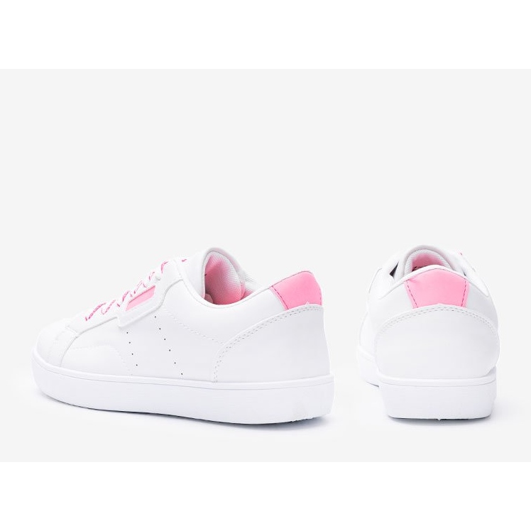 Tênis Boomshom rosa e branco 1