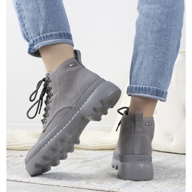 Botas esportivas femininas Grey Big Star Laprise cinza 1