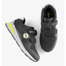 Tênis esportivos infantis Big Star Black Astrid preto 1