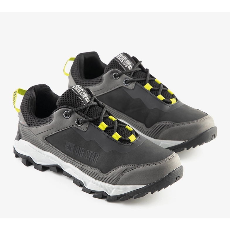 Sapatos esportivos Guay masculinos Black Big Star preto 1