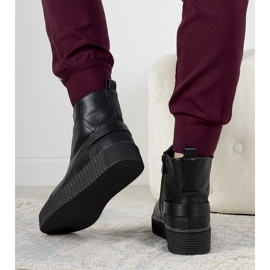 Botas plataforma Black Nazario preto 1