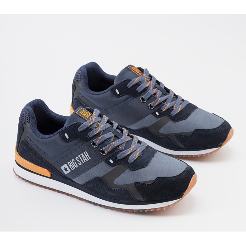 Calçado desportivo masculino Acosta azul marinho Big Star 1