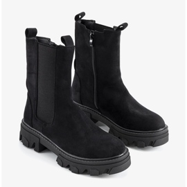 Botas pretas de salto alto Christabel preto 1