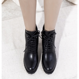 Botas pretas com isolamento e amarração Padilla preto 1