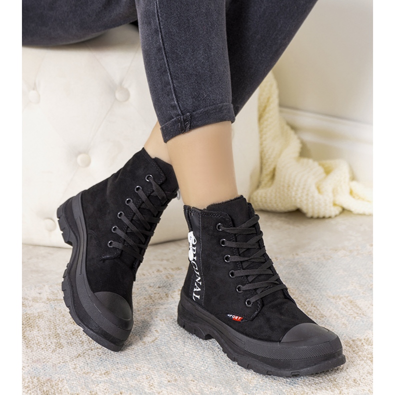 Black Paladiunio botas isoladas Goris para mulheres preto 1 Black Paladiunio botas isoladas Goris para mulheres preto 1