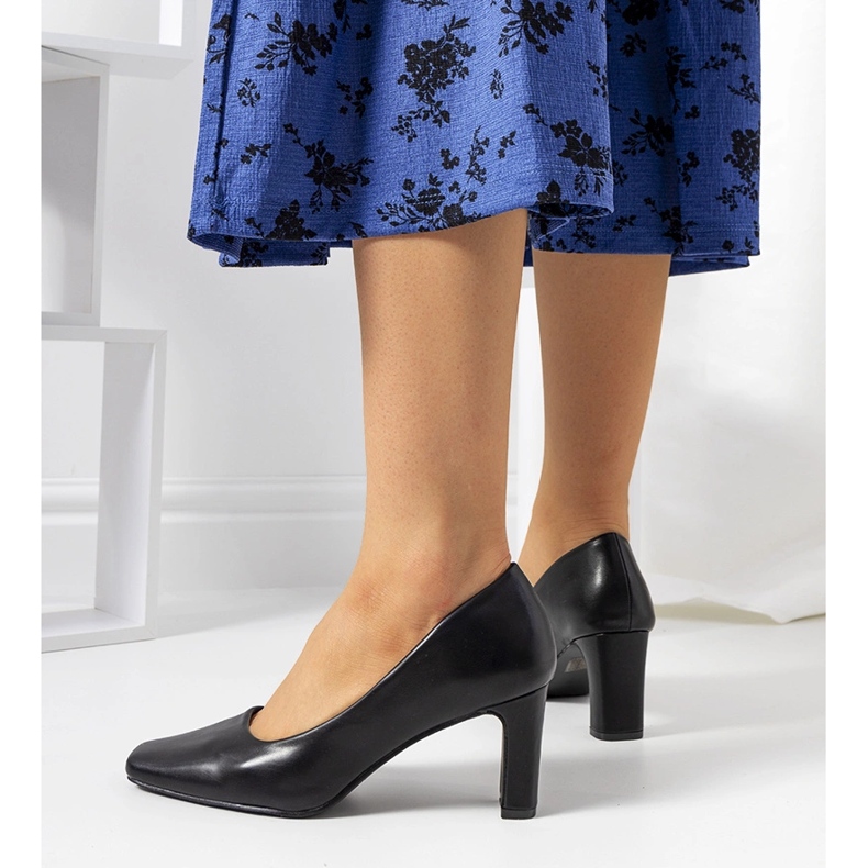 Sapatos Graves para mulheres negras preto 1