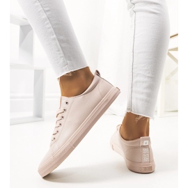 Tênis feminino rosa Big Star JJ274071 1