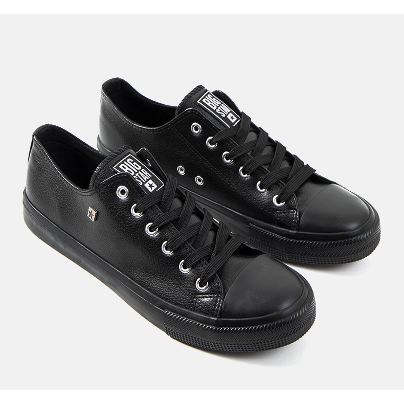 Sapatilhas Big Star V174345 de homem negro preto 1