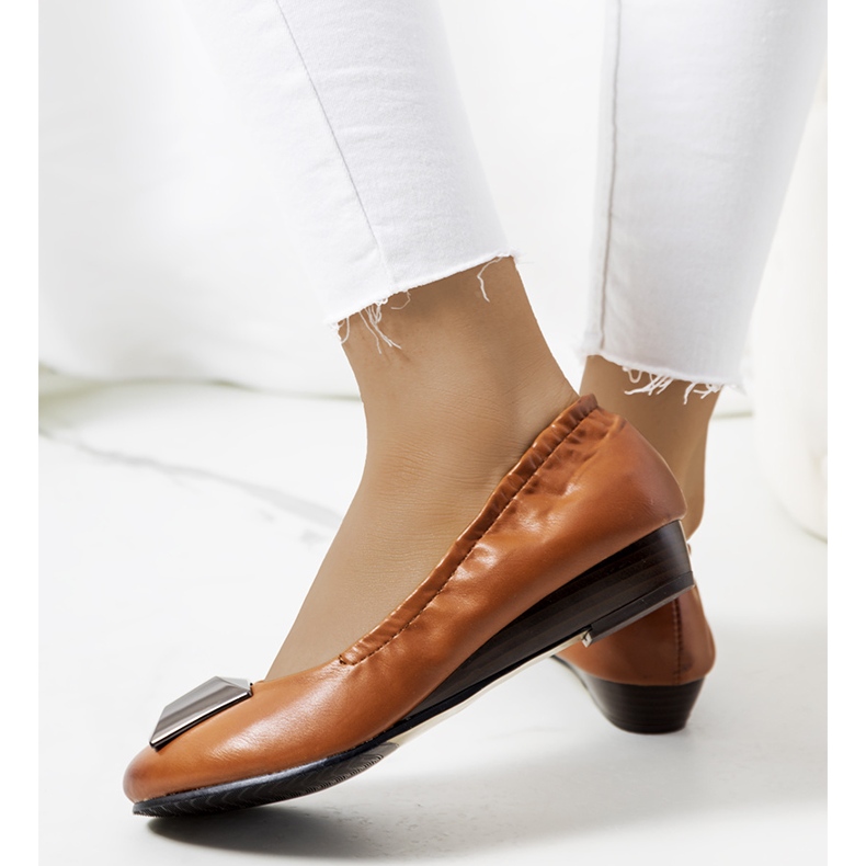 Sofia brown bailarinas castanho 2