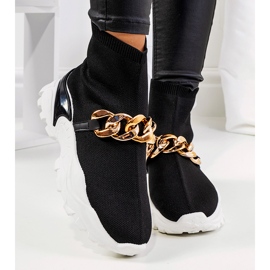 Hurtado tênis preto alto 1