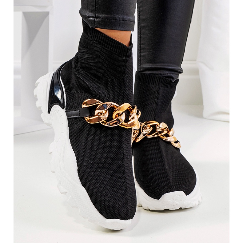 Hurtado tênis preto alto 1