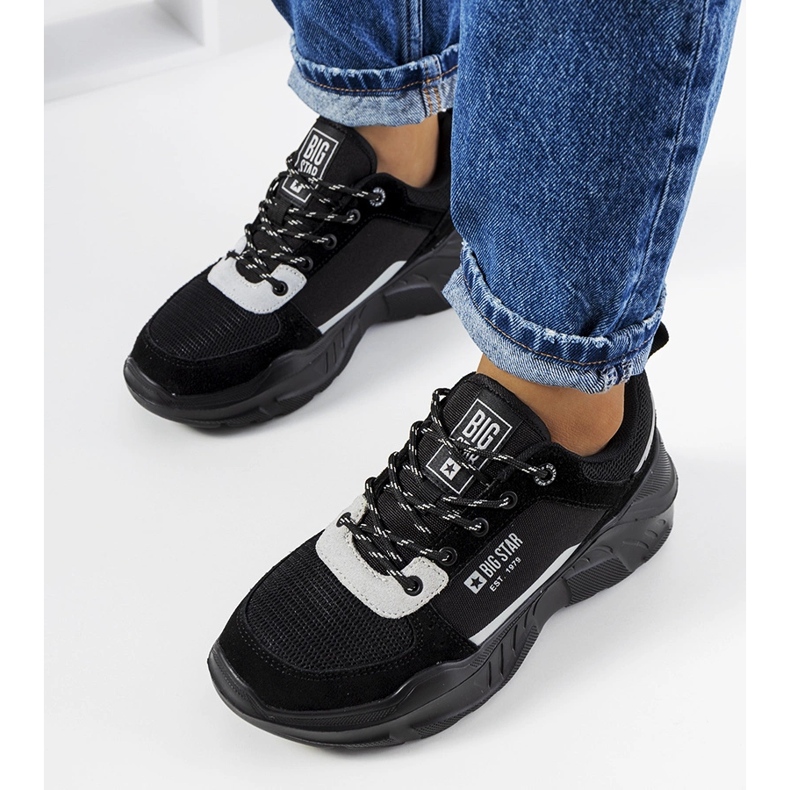 Tênis preto Big Star JJ274289 1