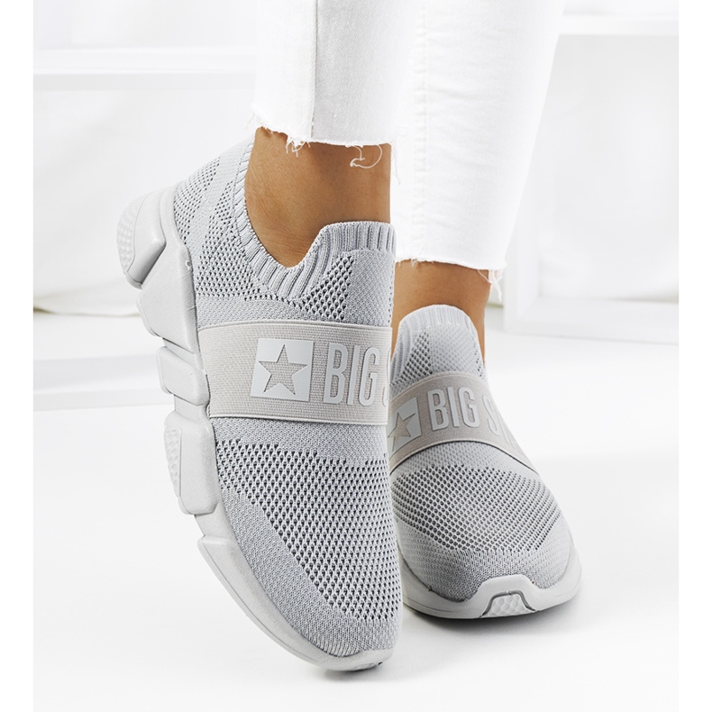 Tênis esportivo cinza Big Star JJ274295 1