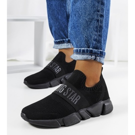 Tênis esportivo preto Big Star JJ274296 1