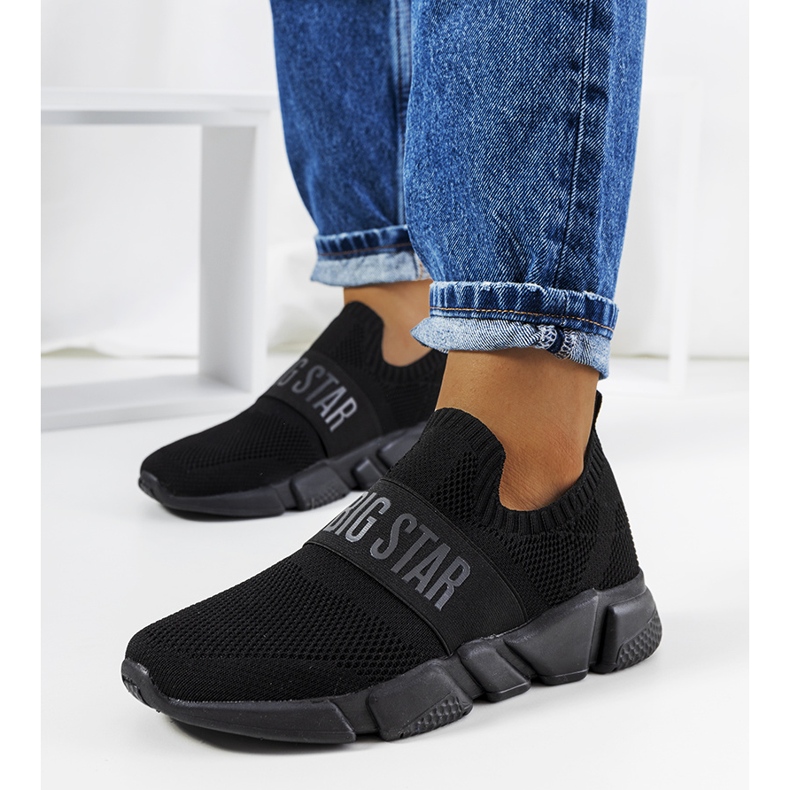 Tênis esportivo preto Big Star JJ274296 1