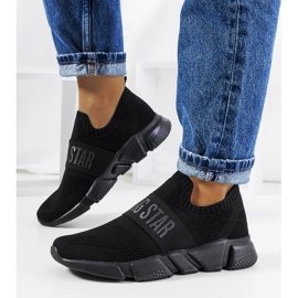 Tênis esportivo preto Big Star JJ274296 2
