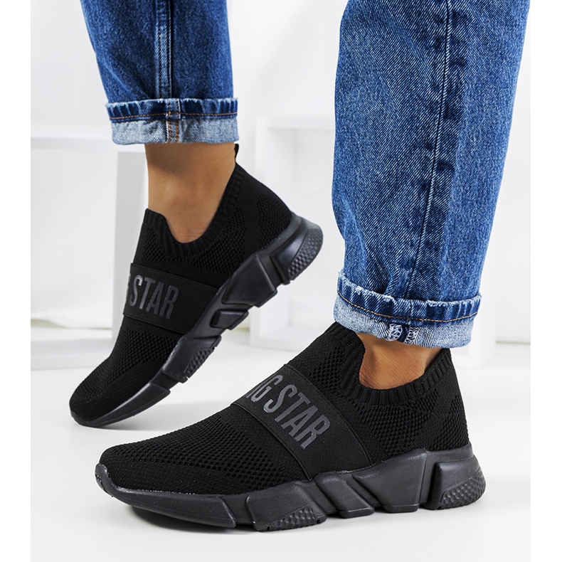 Tênis esportivo preto Big Star JJ274296 2