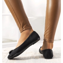 Bailarinas pretas femininas Mainor preto 1