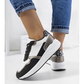 Tênis preto Mazzanta branco 1