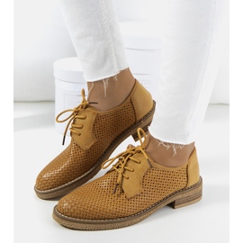 Ortensia sapato oxford vazado marrom 1