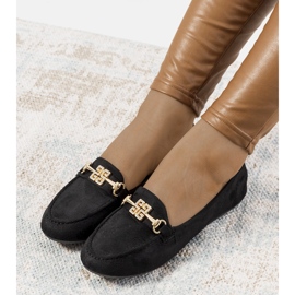 Mocassins pretos com fivela Cardoso 1 Mocassins pretos com fivela Cardoso 1