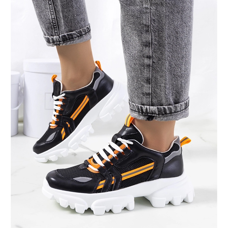 Tênis Bernier para mulher negra preto 1