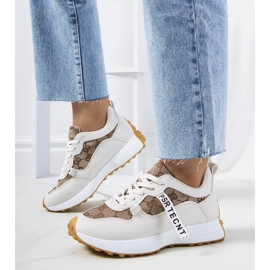 Sapatilhas Bommel de mulher bege 1