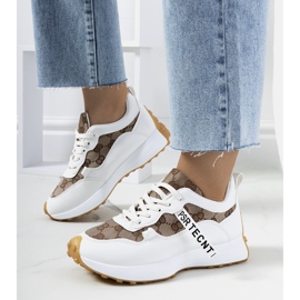 Sapatilhas brancas Bommel de mulher branco 1