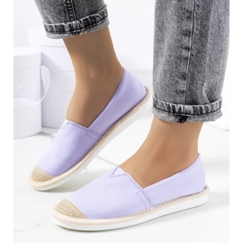 Alpargatas femininas Tanner roxo 1