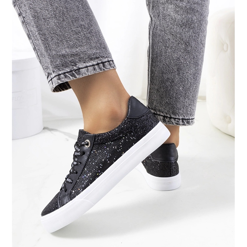 Tênis Kramer preto brilhante 1