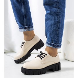 Sapatos femininos Mahsa bege 1