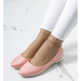 As bailarinas rosa brilhantes da Philippa 1